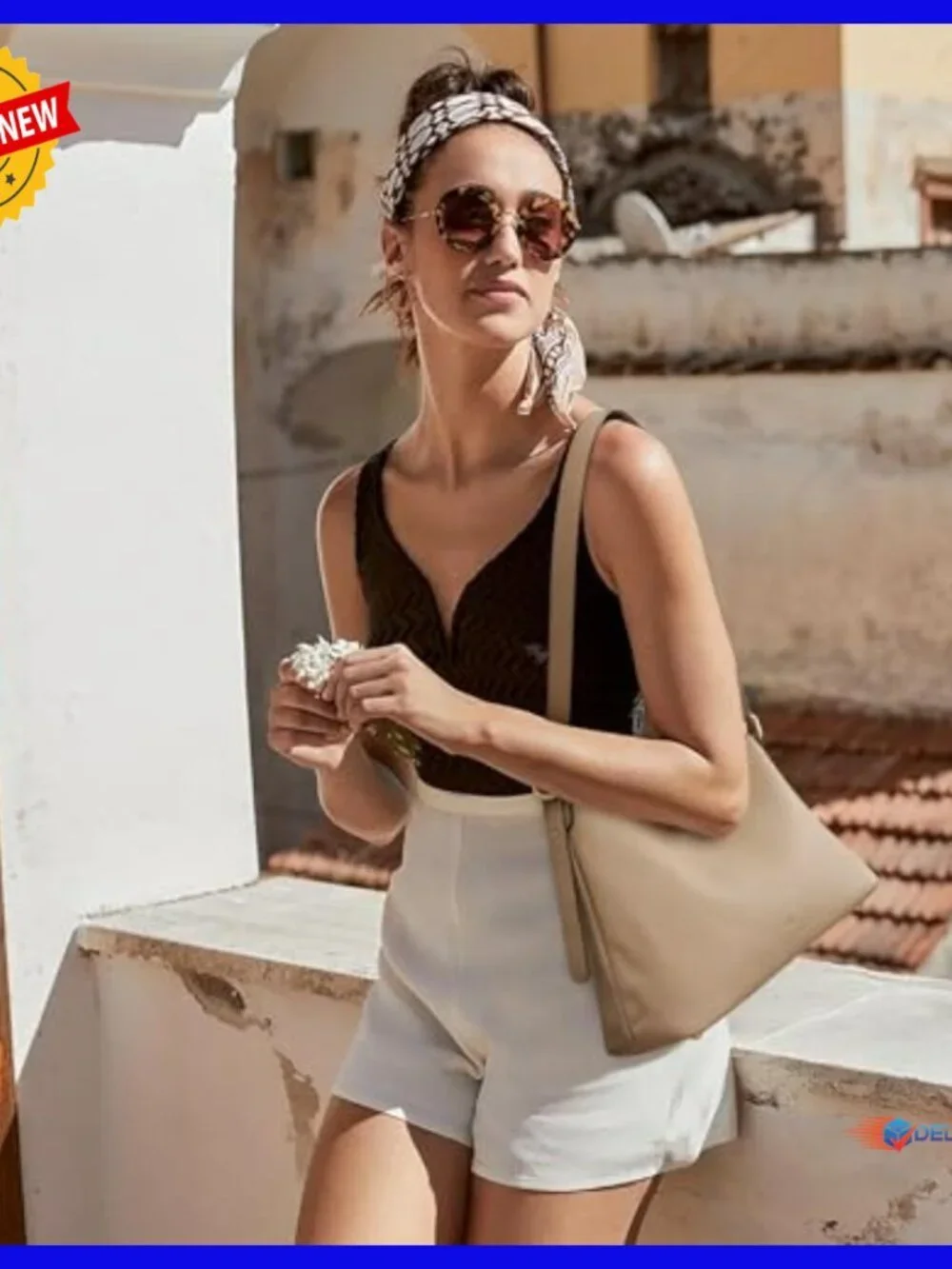 Leather Hobo Shoulder Bag with Card Pockets, Adjustable Strap, Tote